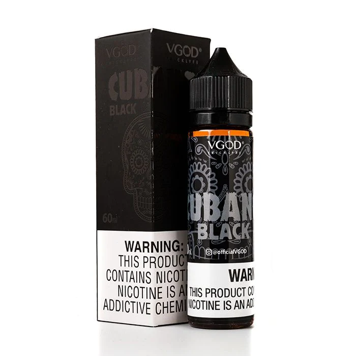 خرید جویس کوبانو بلک ویگاد CUBANO BLACK VGOD JUICE + قیمت 3 جویس کوبانو بلک ویگاد CUBANO BLACK VGOD JUICE