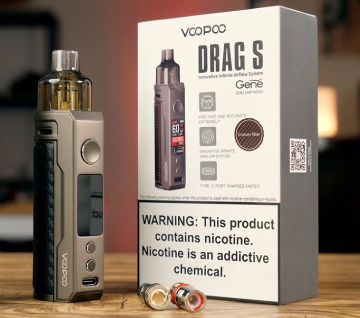 خرید و قیمت پاد ماد درگ اس ووپو | VOOPOO Drag S 5 پاد ماد درگ اس کمپانی ووپو | VOOPOO Drag S Pod Mod Kit