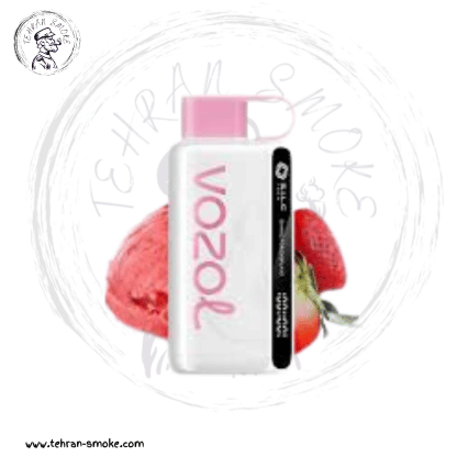 پاد یکبارمصرف 12000 پاف وزول توت فرنگی بستنی VOZOL 12000 PUFF 3 پاد یکبارمصرف وزول