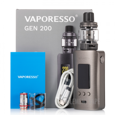 vaporesso gen 200 kits packaging