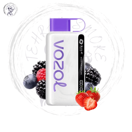 پاد یکبار مصرف میکس بری 12 هزار وزول vozol 12k puff mix berry 3 پاد میکس بری 12 هزار