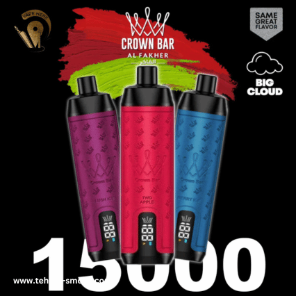 ویپ الفاخر هندوانه یخ 15 هزار پاف پرومکس اورجینال ALFAKHER LUSH ICE 15K 4 Untitled design 66