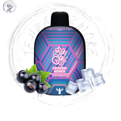 پاد آبنبات ترش یخ انگورفرنگی 5500 پاف دکتر ویپ dr vapes candy blackcurrant 3 پاد میوه ای