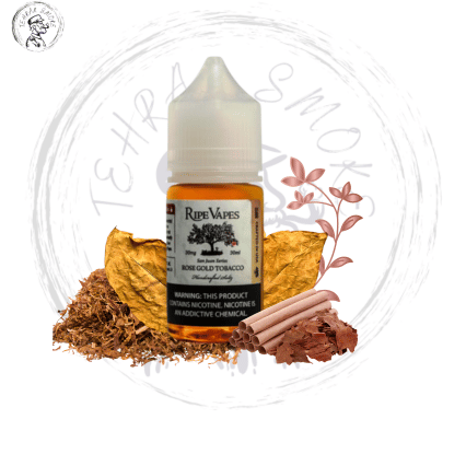 سالت تنباکو رزگلد رایپ ویپ rosegold tobacco salt 3 سالت تنباکویی