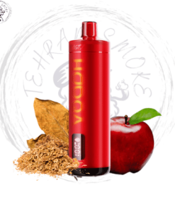 پاد یکبارمصرف تنباکو سیب هوکا 15 هزار پاف نستی NASTY TOBACCO APPLE