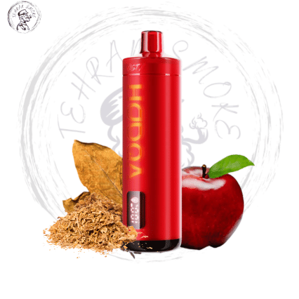 پاد یکبارمصرف تنباکو سیب هوکا 15 هزار پاف نستی NASTY TOBACCO APPLE 3 Untitled design 2025 04 27T161046.577