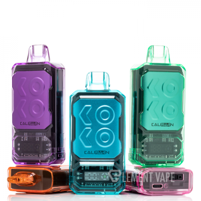 پاد یکبارمصرف کالیبرن یوول 18 هزار پاف caliburn bar 16k uwell 10 size 500x500 uwell caliburn bar s18000 disposable default