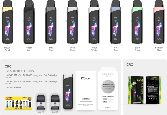 پاد ماد کالیبرن جی 4 پرو یوول PODPOD G4 PRO UWELL 9 1757533544 40874
