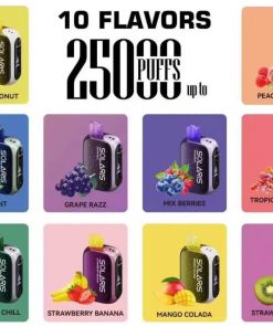 سولاریس 25000 پاف نیکوتین 50
